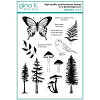 Gina K Designs - Clear Photopolymer Stamps - Nature Walk