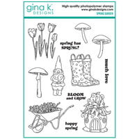 Gina K Designs - Clear Photopolymer Stamps - Spring Garden