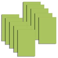 Gina K Designs - 8.5 x 11 Cardstock - Heavy Weight - Jelly Bean Green