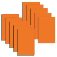 Gina K Designs - 8.5 x 11 Cardstock - Heavy Weight - Tangerine Twist