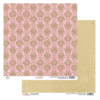 Glitz Design - All Dolled Up Collection - 12 x 12 Double Sided Paper - Brocade