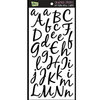 Glitz Design - Hot Mama Collection - Cardstock Stickers - Alphabet, BRAND NEW