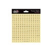 Glitz Design - Cardstock Stickers - Teeny Alphabet - Ivory