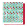 Glitz Design - Cashmere Dame Collection - 12 x 12 Double Sided Paper - Cherries