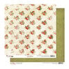 Glitz Design - Joyeux Noel Collection - Christmas - 12 x 12 Double Sided Paper - Floral