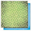 Glitz Design - Scarlett Collection - 12 x 12 Double Sided Paper - Wallpaper, CLEARANCE