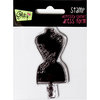 Glitz Design - Distressed Couture Collection - Clear Acrylic Stamps - Dress Form, BRAND NEW