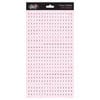 Glitz Design - Pretty in Pink Collection - Cardstock Stickers - Teeny Alphabet - Pink