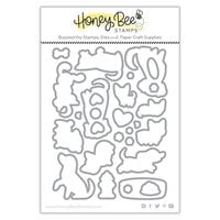 Honey Bee Stamps - Summer Stems Collection - Honey Cuts - Steel Craft Dies - Puppy Dog Tails