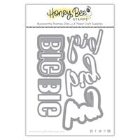 Honey Bee Stamps - Birthday Bliss Collection - Honey Cuts - Steel Craft Dies - Big Buzzword