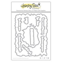 Honey Bee Stamps - Happy Hearts Collection - Honey Cuts - Steel Craft Dies - Friendship Frame