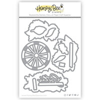 Honey Bee Stamps - Heartfelt Harvest Collection - Honey Cuts - Steel Craft Dies - Grateful Gatherings