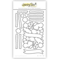 Honey Bee Stamps - Heartfelt Harvest Collection - Honey Cuts - Steel Craft Dies - Bountiful Banner