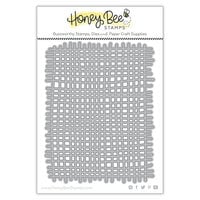 Honey Bee Stamps - Honey Cuts - Steel Craft Dies - Burlap Background