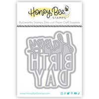 Honey Bee Stamps - Honey Cuts - Steel Craft Dies - Big Birthday