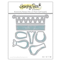 Honey Bee Stamps - Simply Spring Collection - Honey Cuts - Steel Craft Dies - Bud Vases