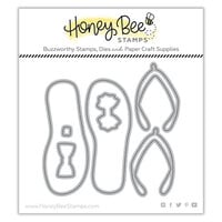 Honey Bee Stamps - Paradise Collection - Honey Cuts - Steel Craft Dies - Flip Flop Builder