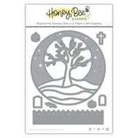 Honey Bee Stamps - Spooktacular Collection - Halloween - Honey Cuts - Steel Craft Dies - Fright Night Circlescape