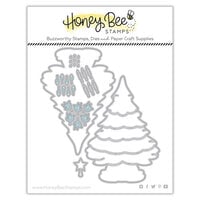 Honey Bee Stamps - Make It Merry Collection - Honey Cuts - Steel Craft Dies - Grandma's Christmas Tree