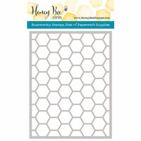 Honey Bee Stamps - Honey Cuts - Steel Craft Dies - Hexagon Cover Plate Stipple