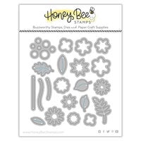 Honey Bee Stamps - Autumn Splendor Collection - Honey Cuts - Steel Craft Dies - Itty Bitty Fall Flowers