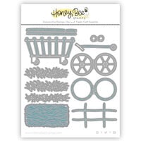 Honey Bee Stamps - Heartfelt Harvest Collection - Honey Cuts - Steel Craft Dies - Lovely Layers - Farm Cart