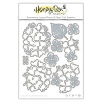 Honey Bee Stamps - Let's Celebrate Collection - Honey Cuts - Steel Craft Dies - Lovely Layers Hydrangea