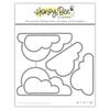 Honey Bee Stamps - Bee Mine Collection - Honey Cuts - Steel Craft Dies - Large Clouds