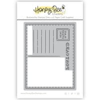 Honey Bee Stamps - Honey Cuts - Steel Craft Dies - Mini Postcard