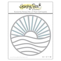 Honey Bee Stamps - The Perfect Day Collection - Honey Cuts - Steel Craft Dies - Ocean Circlescape
