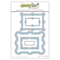 Honey Bee Stamps - Happy Hearts Collection - Honey Cuts - Steel Craft Dies - Opulent Layering Frames