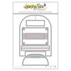 Honey Bee Stamps - Bee Mine Collection - Honey Cuts - Steel Craft Dies - Post Box Card Base