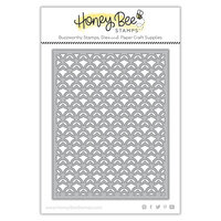 Honey Bee Stamps - Paradise Collection - Dies - Pineapple Lattice Cover Plate - Top