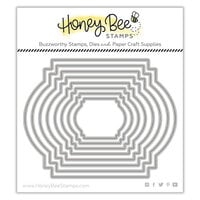 Honey Bee Stamps - Honey Cuts - Steel Craft Dies - Stacking Art Deco Labels