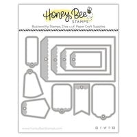 Honey Bee Stamps - Vintage Holiday Collection - Honey Cuts - Steel Craft Dies - Tag Builder