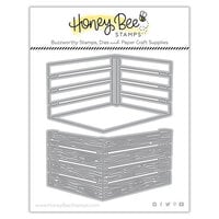 Honey Bee Stamps - Modern Spring Collection - Honey Cuts - Steel Craft Dies - Wooden Crate