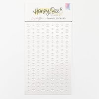 Honey Bee Stamps - Happy Hearts Collection - Enamel Stickers - Crystal Glimmer