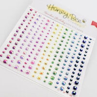 Honey Bee Stamps - Rainbow Dreams Collection - Gem Stickers - Rainbow Birthday