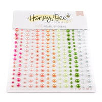 Honey Bee Stamps - Simply Spring Collection - Pearl Stickers - Pastel