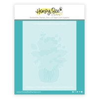 Honey Bee Stamps - Modern Spring Collection - Stencils - Layering Floral Vase