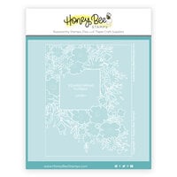 Honey Bee Stamps - Stencils - Squared Spring Florals