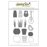 Honey Bee Stamps - Paradise Collection - Clear Photopolymer Stamps - Luau
