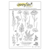 Honey Bee Stamps - Summer Stems Collection - Clear Photopolymer Stamps - Wildflowers