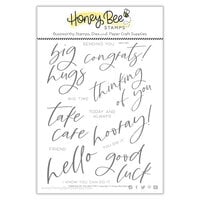 Honey Bee Stamps - Autumn Splendor Collection - Clear Photopolymer Stamps - Thinking Of You Big Time