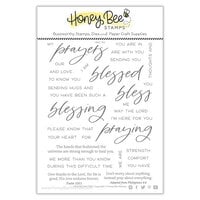 Honey Bee Stamps - Autumn Splendor Collection - Clear Photopolymer Stamps - Praying Big Time