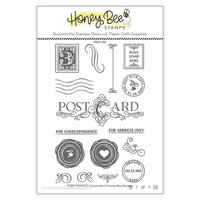 Honey Bee Stamps - Vintage Holiday Collection - Clear Photopolymer Stamps - Post Perfect