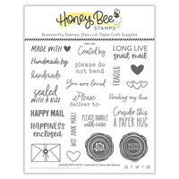 Honey Bee Stamps - Sealed With Love Collection - Clear Photopolymer Stamps - Sealed With Love Stamps