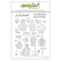 Honey Bee Stamps - Modern Spring Collection - Clear Photopolymer Stamps - Little Birdies