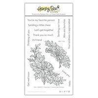 Honey Bee Stamps - Spooktacular Collection - Clear Photopolymer Stamps - Fall Swags