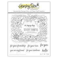 Honey Bee Stamps - Happy Hearts Collection - Clear Photopolymer Stamps - Friendship Frame